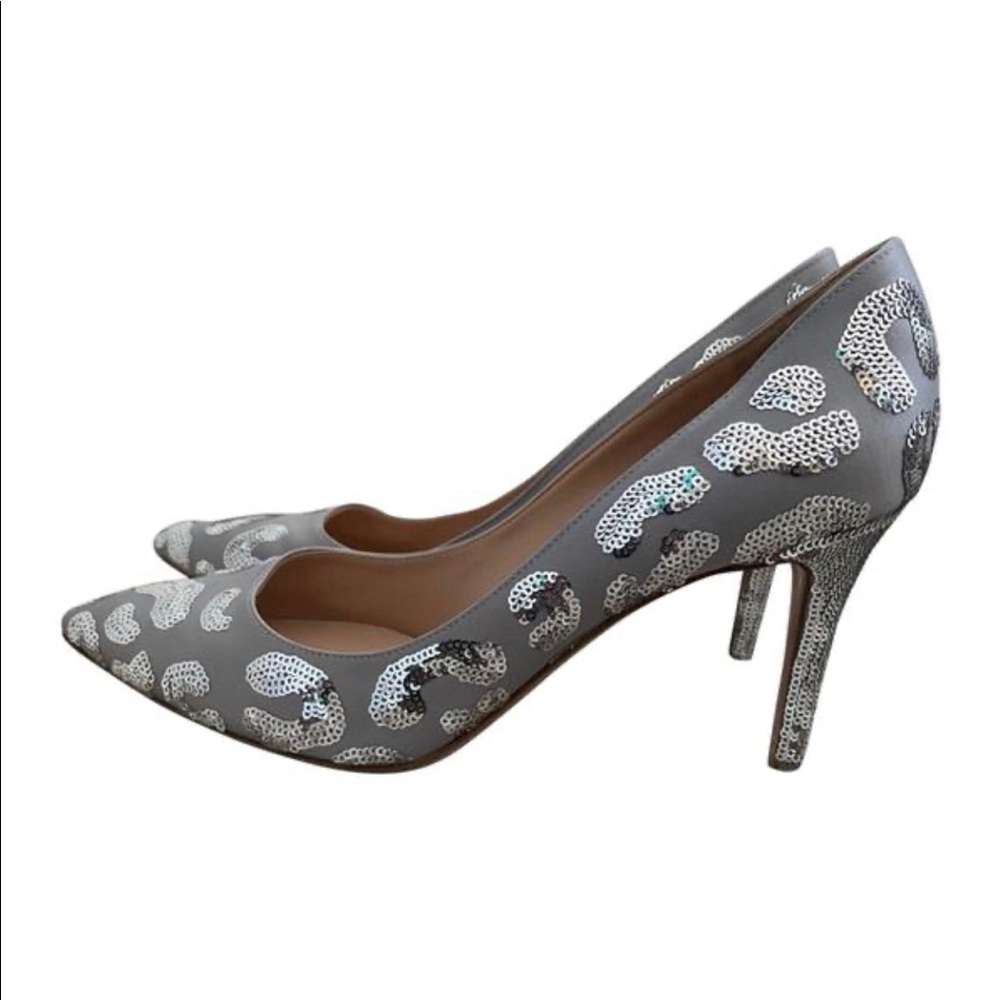 Gianvito Rossi Silver Daze Shoes